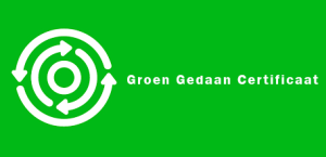 Groen Gedaan Certificaat